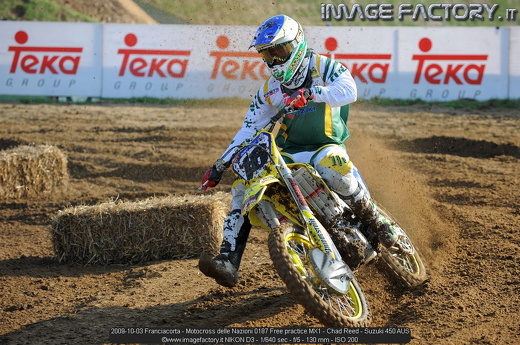 2009-10-03 Franciacorta - Motocross delle Nazioni 0187 Free practice MX1 - Chad Reed - Suzuki 450 AUS